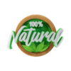 100% Natural Ingredients 100% Natural Ingredients
